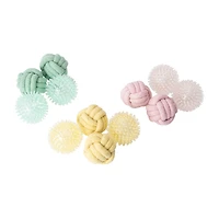 Pet Ball Toy 4-Pack (Styles May Vary)