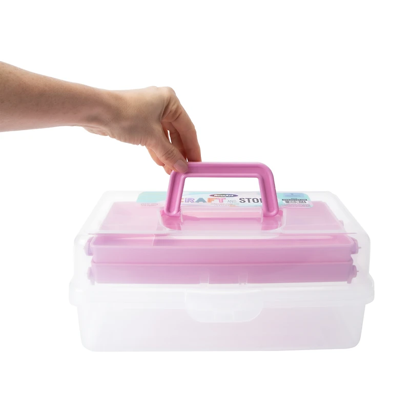 RoseArt® Craft And Store Multipurpose Storage Case
