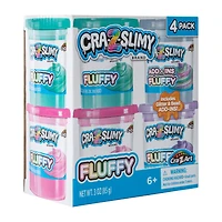 Cra-Z-Slimy® Fluffy Slime 4-Pack