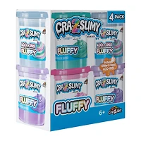 Cra-Z-Slimy® Fluffy Slime 4-Pack