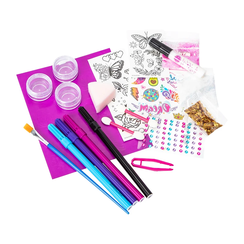 Be Inspired® By Cra-Z-Art® Glitter Tattoo Artist Kit