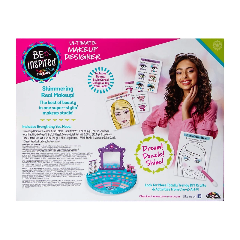 Be Inspired® By Cra-Z-Art® Ultimate Makeup Designer Kit