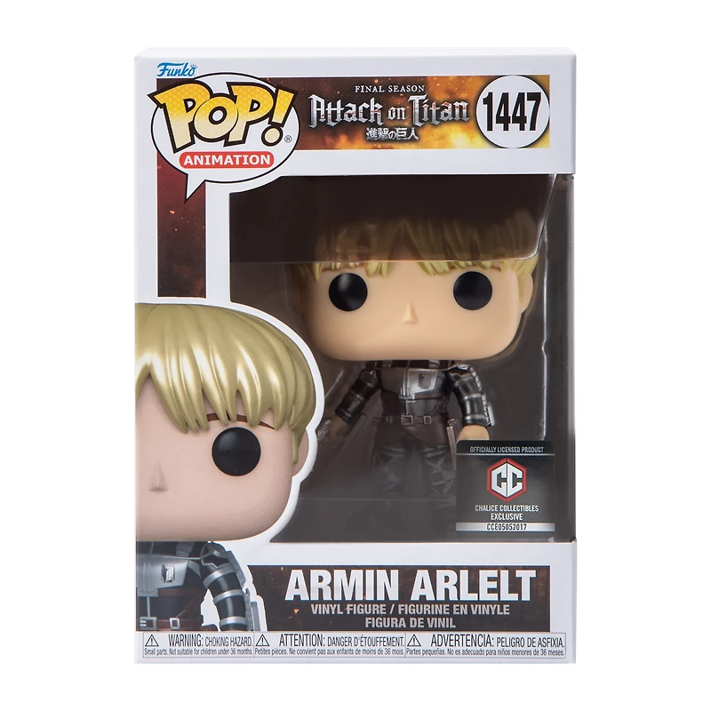 Funko Pop!® Attack On Titan Final Season Armin Arlelt Vinyl Figure