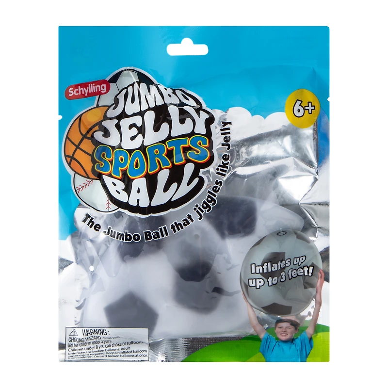 Jumbo Jelly Sports Ball (Styles May Vary)