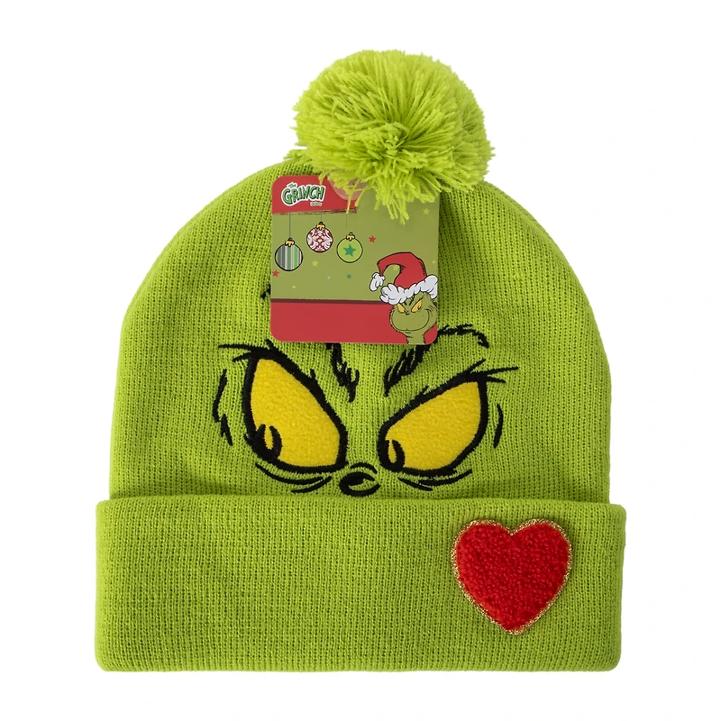 Licensed Beanie With Pompoms