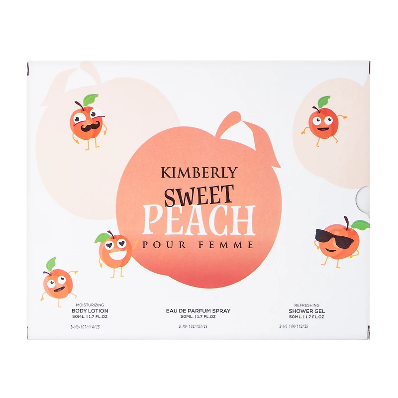 Kimberly Sweet Peach Pour Femme 3-Set