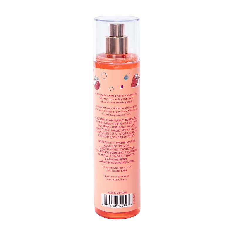 ScentXScent Sparkling Peach Berry Hair & Body Fragrance Mist 7oz