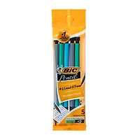 Bic® Mechanical Medium Point 0.7mm Pencils 5-Pack