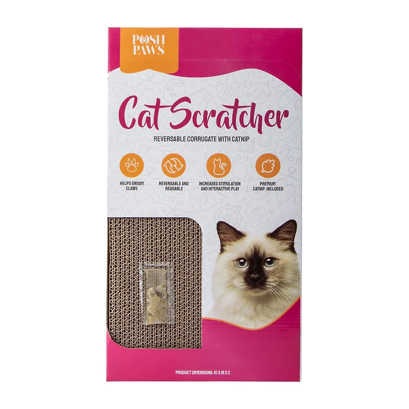 Posh Paws Pets Wave Scratcher