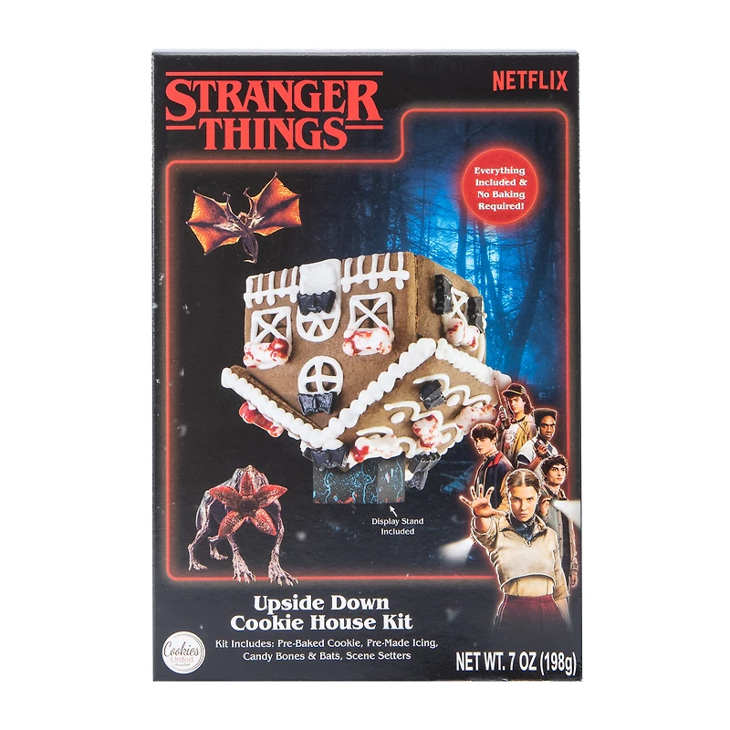Netflix Stranger Things Upside Down Cookie House Kit 7oz