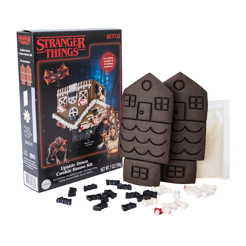 Netflix Stranger Things Upside Down Cookie House Kit 7oz