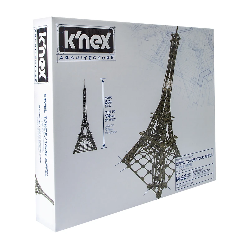 K'nex® Architecture Eiffel Tower Building Set 1462-Pieces