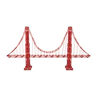 K'nex® Architecture Golden Gate Bridge Building Set 1536-Pieces