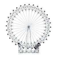 K'nex® Architecture London Eye Building Set 1861-Pieces