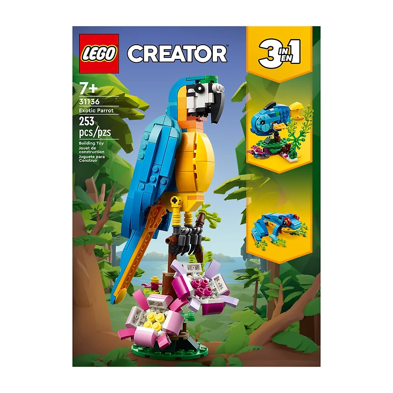 LEGO® Creator™ Exotic Parrot Build Set