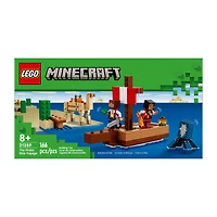 LEGO® Minecraft Pirate Ship Voyage Build Set