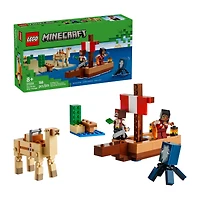 LEGO® Minecraft Pirate Ship Voyage Build Set