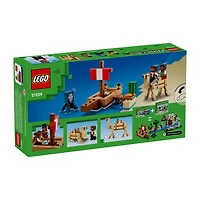 LEGO® Minecraft Pirate Ship Voyage Build Set