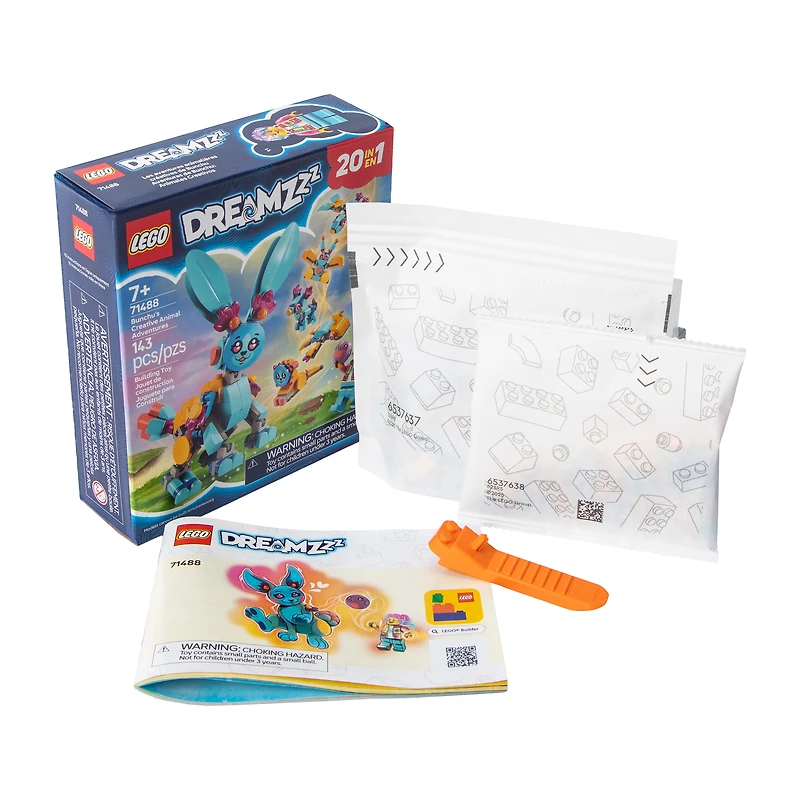 Lego® Dreamzzz 20-In-1 Bunchu's Creative Animal Adventures Building Toys
