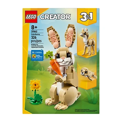 Lego® Creator™ 3-In-1 Cute Bunny Building Toy
