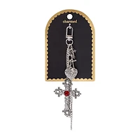 Charmed Goth Cluster Key Ring