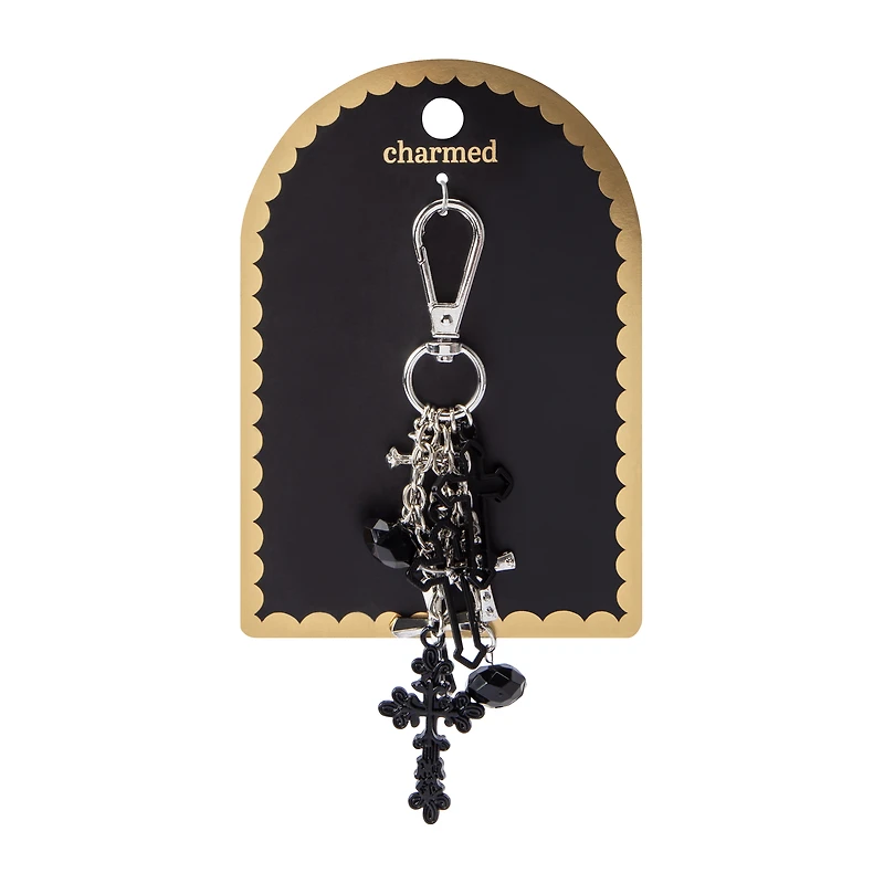 Charmed Goth Mini Cluster Key Ring