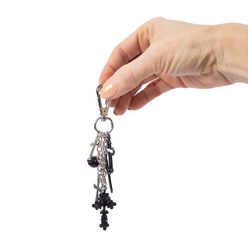 Charmed Goth Mini Cluster Key Ring