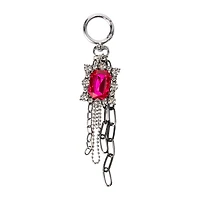 Charmed Gem Cluster Key Ring