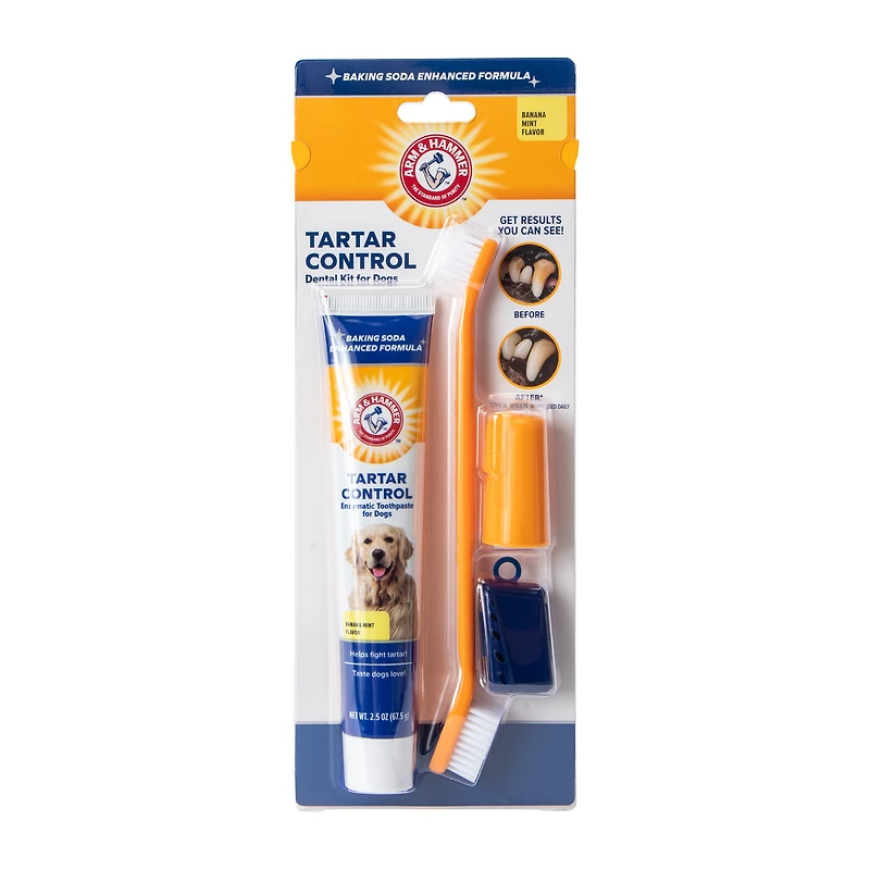 Arm & Hammer™ Banana Mint Tartar Control Dental Kits For Dogs