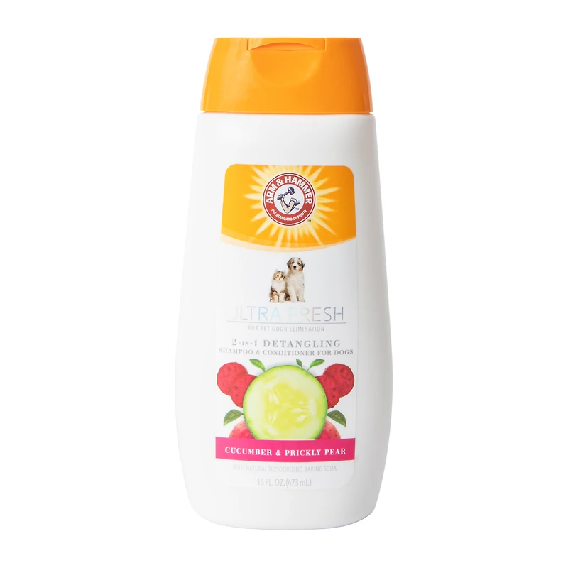 Arm & Hammer™ Cucumber & Prickly Pear 2-In-1 Detangling Shampoo & Conditioner For Dogs 16oz