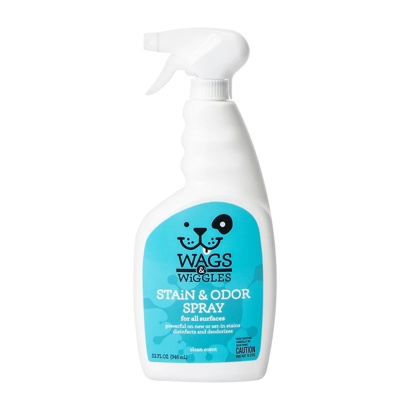Wags & Wiggles Clean Scent Stain & Odor Spray 32oz