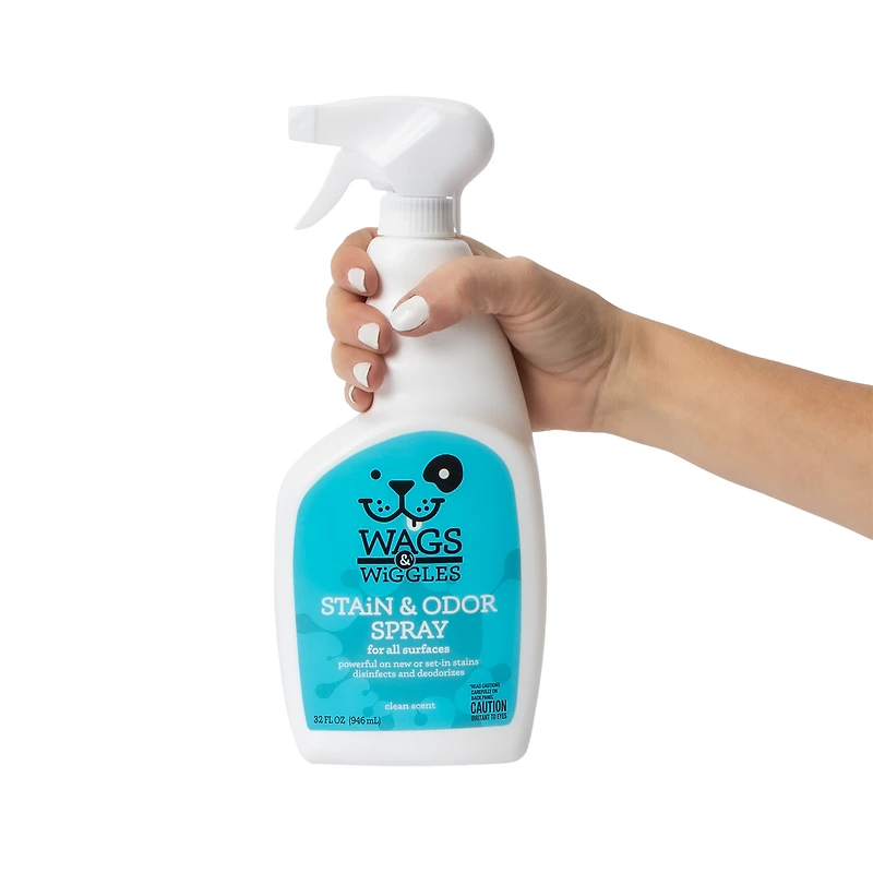 Wags & Wiggles Clean Scent Stain & Odor Spray 32oz