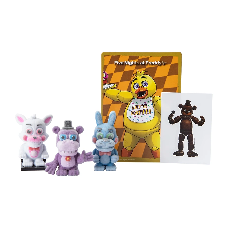 Five Nights At Freddy's™ Faz's Fizzy Station Flocked Figures! (Styles May Vary)