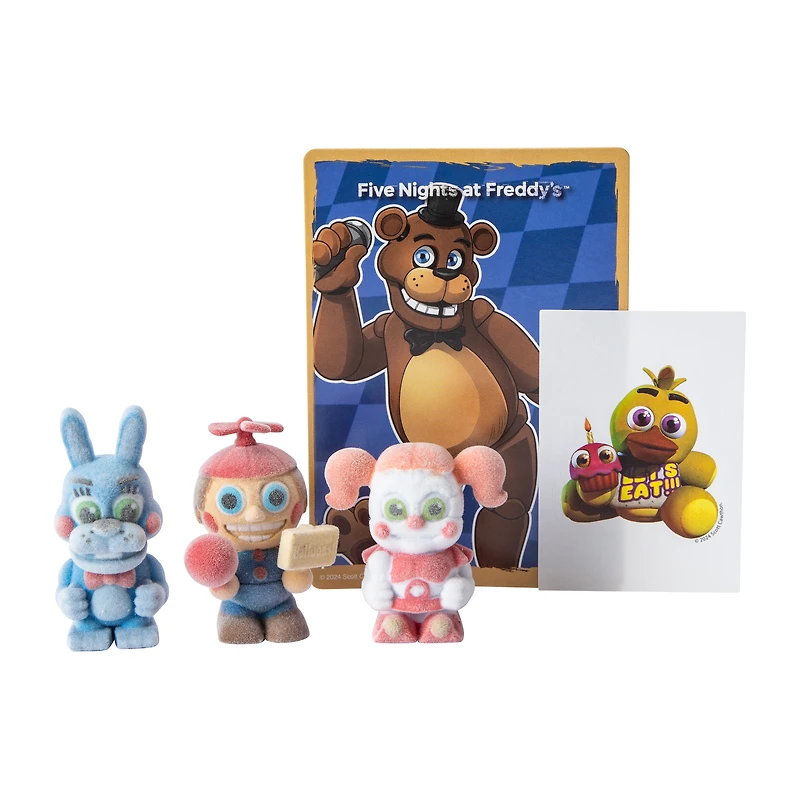 Five Nights At Freddy's™ Faz's Fizzy Station Flocked Figures! (Styles May Vary)