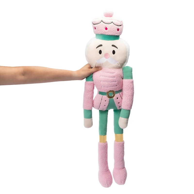 Christmas Snow Cool Nutcracker Pillow