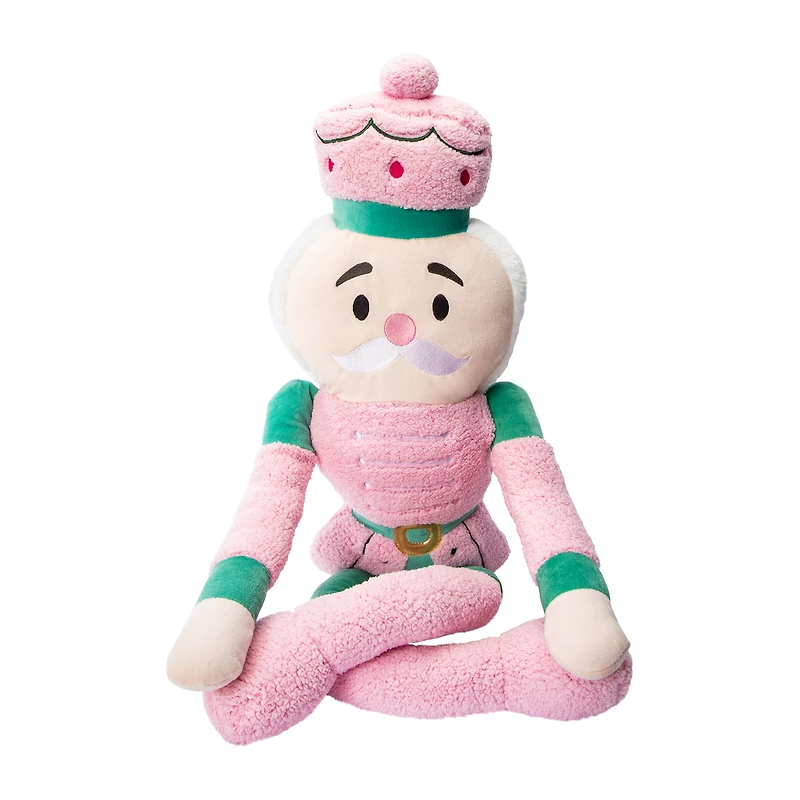 Christmas Snow Cool Nutcracker Pillow