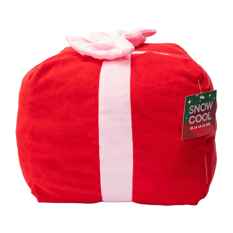 Christmas Snow Cool Present Pillow
