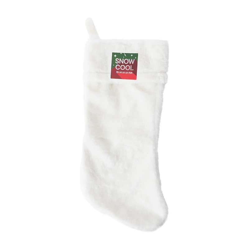 Christmas Fur Stocking
