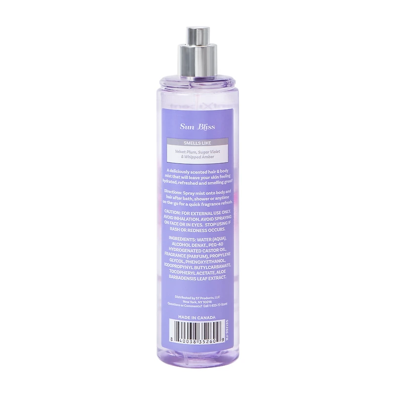 ScentXScent Solar Flare Sun Bliss Hair & Body Fragrance Mist 7oz