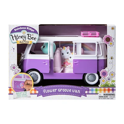 Rainbow Ridge Honey Bee Acres Flower Groove Van Toy