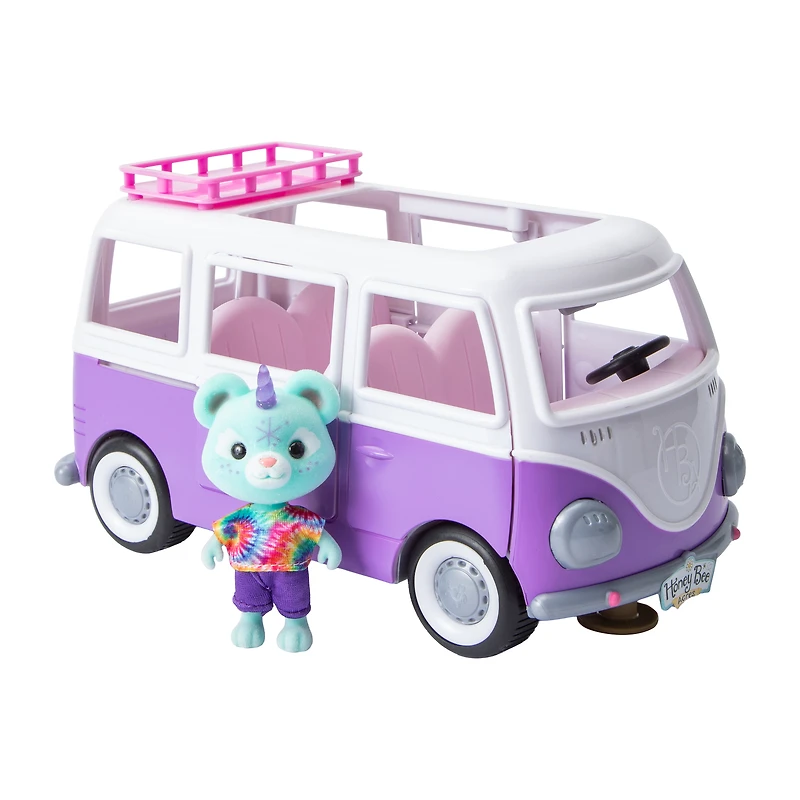 Rainbow Ridge Honey Bee Acres Flower Groove Van Toy