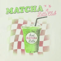 Matcha Latte Club Graphic Tee