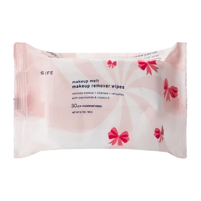 Spalife Makeup Melt Makeup Remover Wipes 30-Count 6.7oz