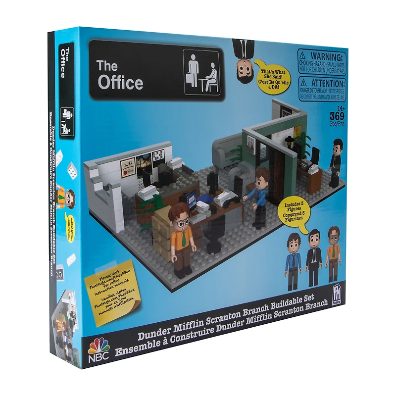 The Office Dunder Mifflin Scranton Branch Buildable Set