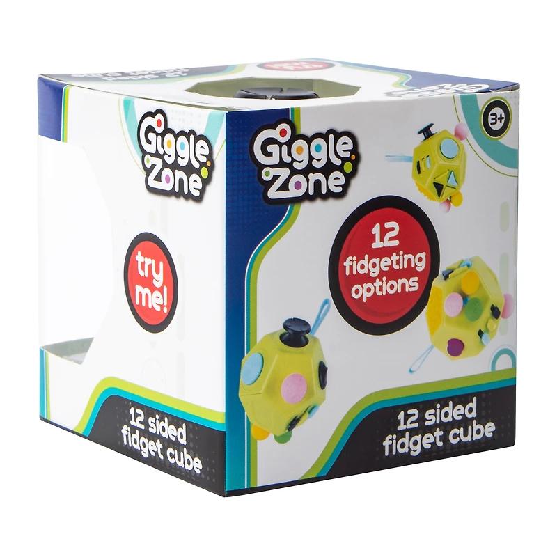 Giggle Zone 12-Sided Fidget Cube