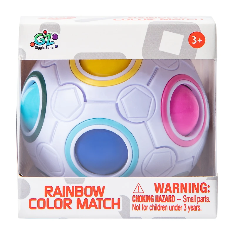 Giggle Zone Rainbow Match Ball