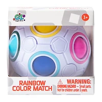 Giggle Zone Rainbow Match Ball