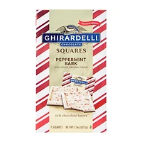 Ghirardelli® Peppermint Bark Squares Chocolates 2.9oz