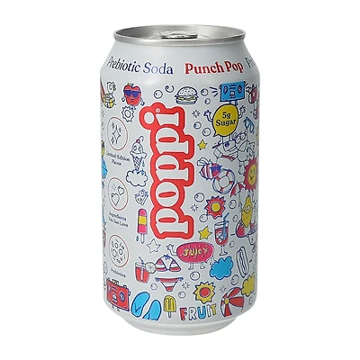 Poppi® Punch Pop Prebiotic Soda 12oz