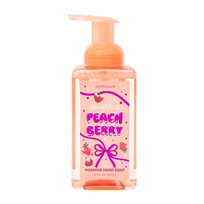 ScentXScent Sparkling Peach Berry Foaming Hand Soap 14.8oz